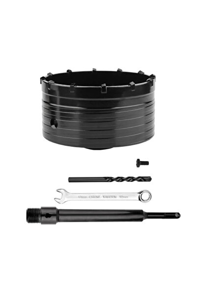 OEM Concrete core bit 110 mm XXL teeth, with 220 mm SDS plus ext and 4-flute center drill bit 8x110 mm