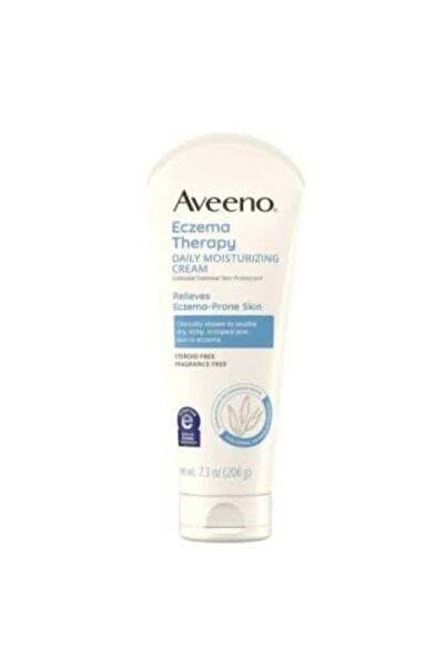 AVEENO Daily Moisturizing Cream for Eczema Treatment for Sensitive Skin - 206 g