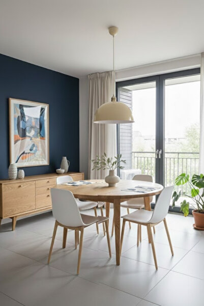 Luzarana Porto Metal Gövde Krem Renkli Tekli Avize Sarkıt Salon Mutfak Ofis C...