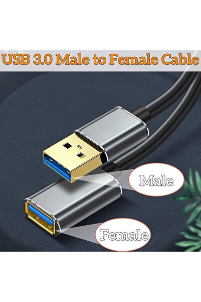 OEM USB 3.0 extension cable, female-male type A extension cable, 3 meters