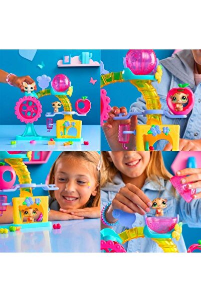 Luminoo LİTTLEST PET SHOP MİNİŞLER EĞLENCE FABRİKASI OYUN SETİ 2 Lİ SET MİNİŞ...