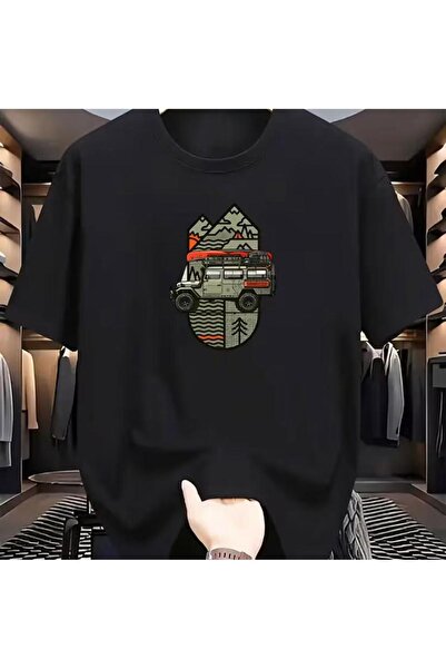 LELVANİ ΜΠΛΟΥΖΑΚΙ ΜΕ ΣΧΕΔΙΟ JEEP ΜΑΥΡΟ ΚΑΙ ΛΕΥΚΟ