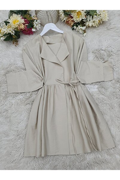 HİJABAYA Κιμονό με σχισμή μανίκι με κορδόνια στο πλάι