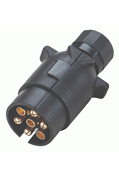 WOLFRAM 7'li N Tip Plastik Römork Fişi Erkek - 70112