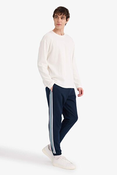 DeFacto Flat-Leg Sweatpants with Lace-Up Waist G6700Ax25Au