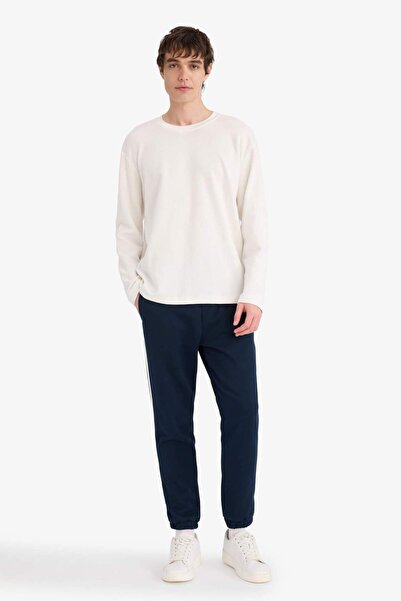 DeFacto Flat-Leg Sweatpants with Lace-Up Waist G6700Ax25Au