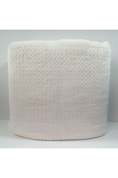 Reiashn Smart flannel blanket, off-white, double size, 220*240 cm