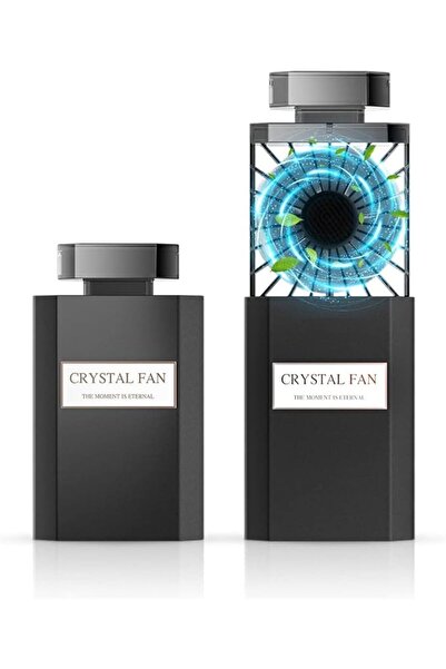 Arabest Handheld Fan with Incense Plate (Black)