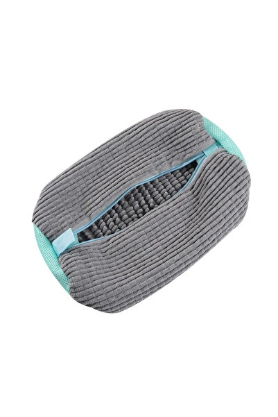 Choice Grey 2/1PCS Shoe Washing Laundry Bags Non-Abrasive Washing Machine Shoe Protector Bags for Sneaker T