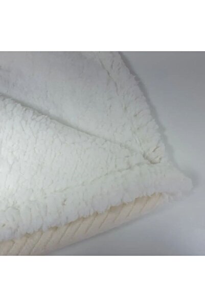 Reiashn Smart Flannel Blanket, Off-White, Single Size, 220*160 cm