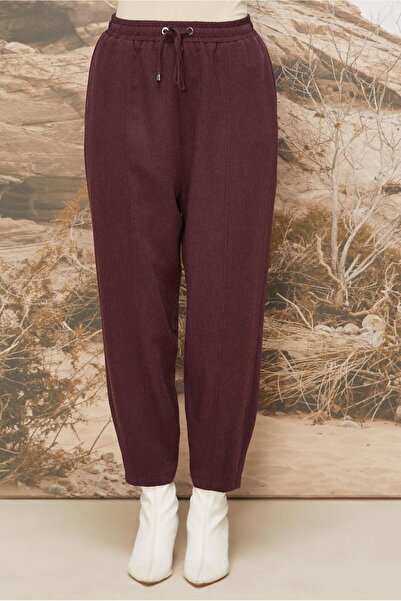 Alvina Elastic Waist Pants 70931