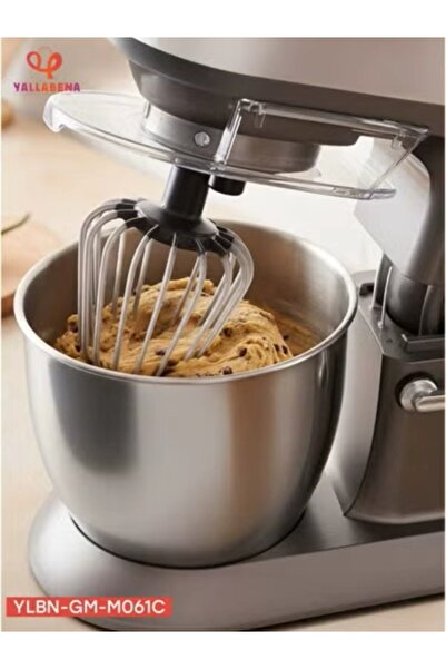 Generic Stand Mixer GMX061C – 1600W, 6.5L Stainless Steel Bowl, Variable Speed + Pulse