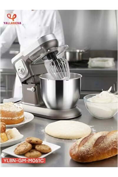 Generic Stand Mixer GMX061C – 1600W, 6.5L Stainless Steel Bowl, Variable Speed + Pulse