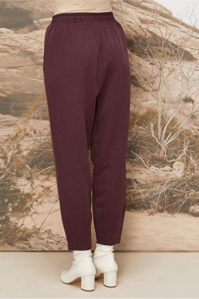 Alvina Elastic Waist Pants 70931