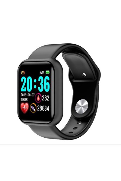 Arabest Generic Smart Watch with Heart Rate, Blood Pressure & Oxygen Monitor, Color Screen(Black)