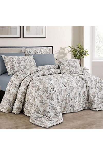 Reiashn London Floral 8-Piece Set, 100% Cotton, Summer Double