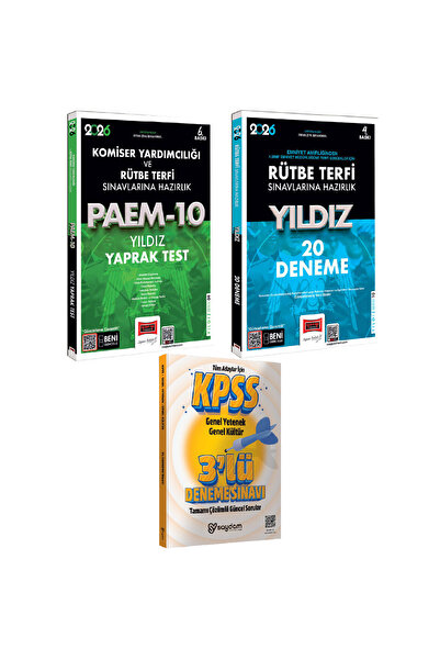 Yargı Yayınları 2026 PAEM Komiser Yardımcılığı ve Rütbe Terfi Sınavlarına Haz...