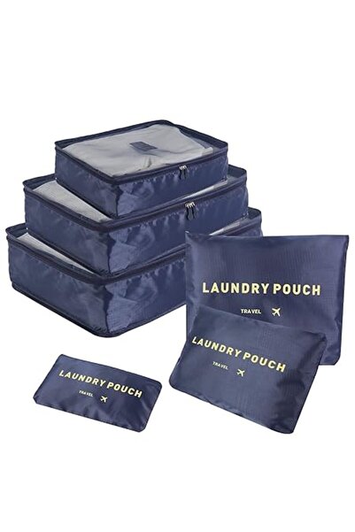 Xess 6pcs Set Travel Luggage Organizer Packing Cubes