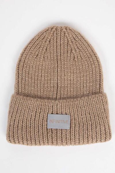 DeFacto Men's Woven Label Beret (24 Wn)