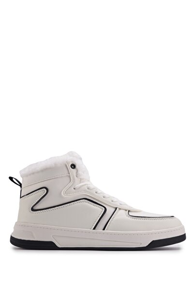 lumberjack INT1123K034-KRK 3PR Beyaz Erkek High Sneaker