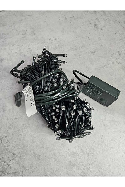 IRILIS Christmas Linear Installation, 200 LED, 18m + 1.5m cable, Green Wire, Multicolor, 8 Light Effects