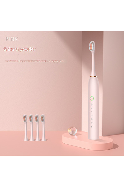 OEM Ultrasonic Electric Toothbrush: Soft Bristle Waterproof Rechargeable for Adults and Kids