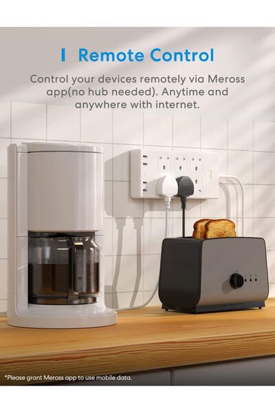 MEROSS Smart Power Strip - 6 AC Outlets & 4 USB Ports, Voice Control, 2.4GHz WiFi