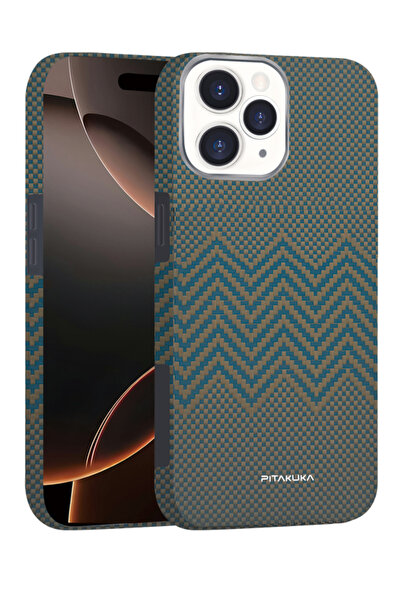 Apple Θήκη PTK από αραμίδιο για iPhone 16, ίνα Kevlar, με MagSafe, Twill Gold