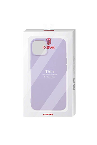 Apple Husa X-Level Thin pentru iPhone 11 Pro Max - MicroFiber, Lilac