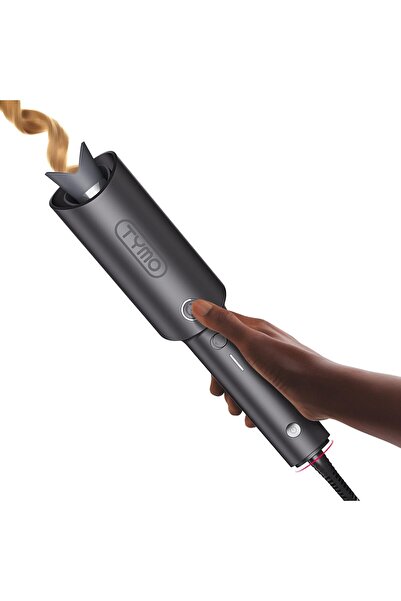 TYMO Automatic Rotating Curling Iron (CURLPRO), 25mm, Metallic Gray