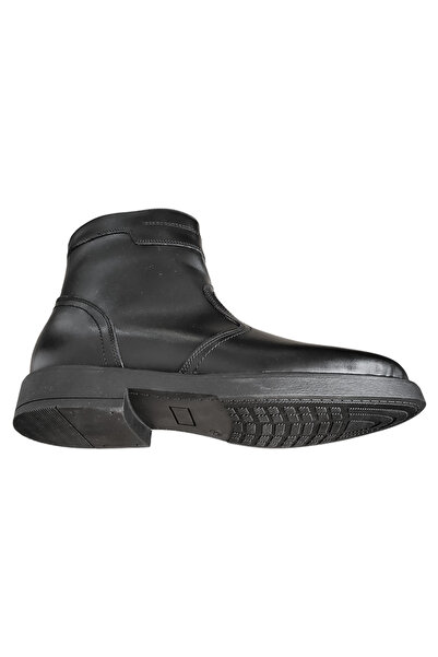 ROM Men's high leather boots with zipper (sizes 39-44)