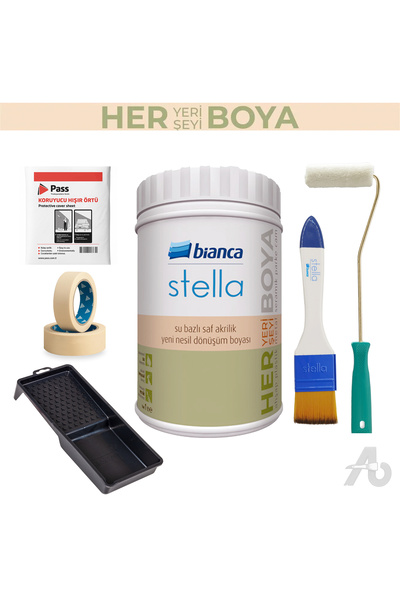 ALTINMAKAS Bianca Stella Dolap & Mobilya Boyama Seti 6 Parça