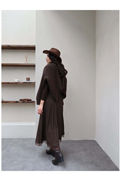 ESRAHELVACI Lace Detail Long Skirt