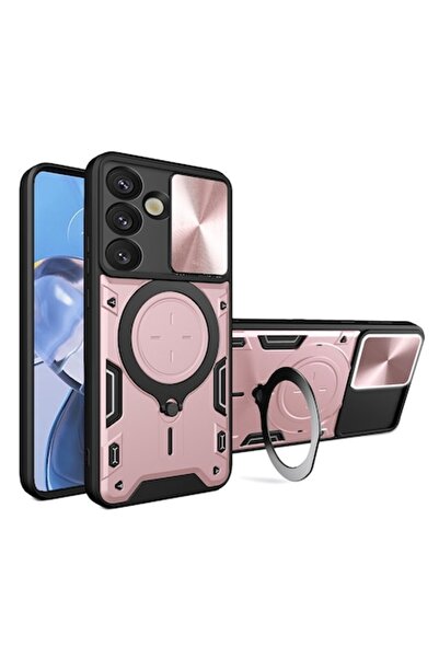 Velo Carcasă compatibilă cu Samsung Galaxy S25, Sleek Defense W356, Plastic, Roz