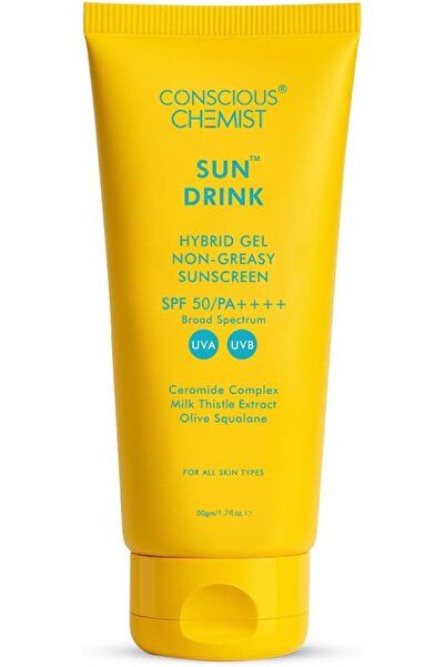 CONSCIOUS CHEMIST واقي شمس ديوي سيراميد بعامل حماية من الشمس 50 PA++++ - مشرو...