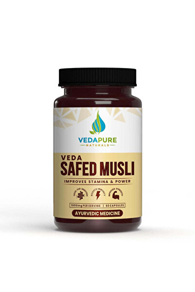 Vedapure Safed Musli Power For Strength 60 Capsules