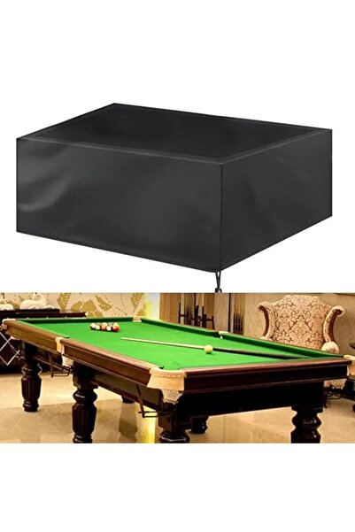 Xess Zertylre 7/8/ Foot Pool Table Cover, Waterproof Billiard Tables Protective Cover with Elastic Hem Co
