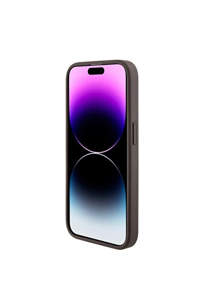 Guess Case for iPhone 15 Pro Max (P3160) - Plastic, Intense Brown