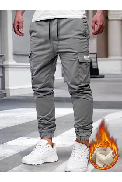 VIKUNYA Men's Cargo Pants with Side Pockets Cotton Premium Quality Cargo Trousers New Season