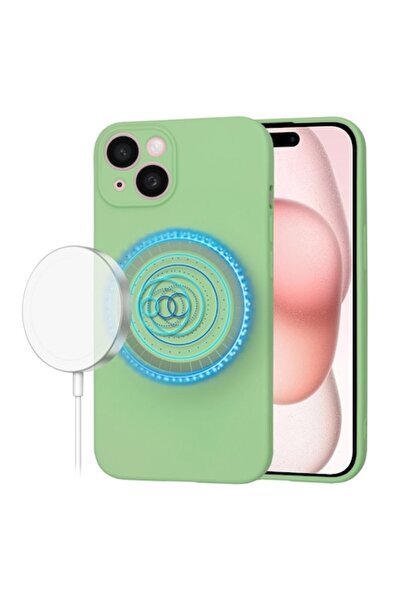 Velo Carcasă compatibilă cu iPhone 15, Precision Fit, P3687, silicon, verde i...