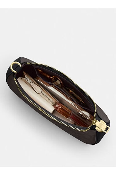 Generic classic logo TERI 24 walnut/black shoulder bag