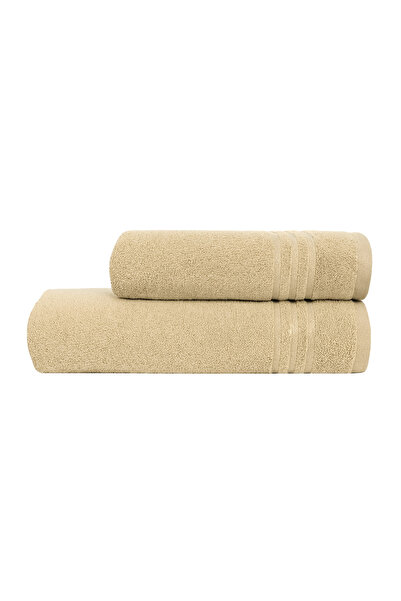 Dotamess 100% Organic Cotton Milano Premium 2-Piece Bath Towel Set: 1 Bath Towel and 1 Hand, Face Towel