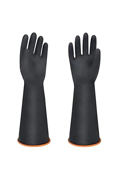 Xess Latex Chemical Resistant Gloves, 18" XL Size Reusable Heavy Duty Long Rubber Gloves Dishwashing Glov