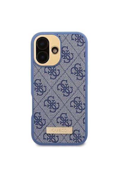 Guess Sleek Defense P3094 Case for iPhone 16 - Blue, Plastic