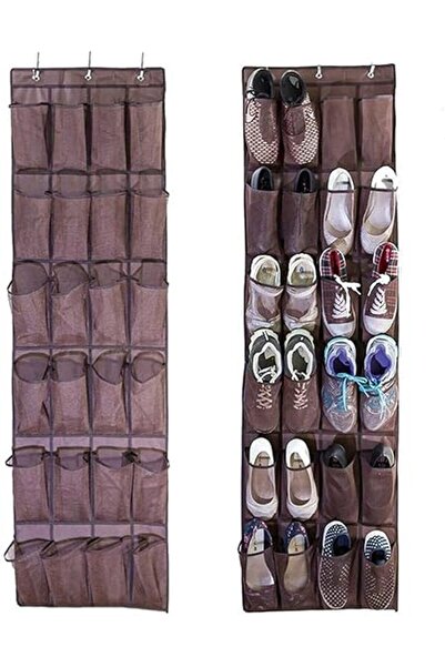 Xess Over the Door Hanging Bag Box Shoe Rack Hanger Boots Storage Tidy Organizer Holder