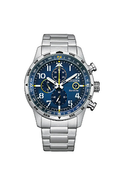 Citizen Eco-Drive CA0790-83L Chronograph Blue Dial 43mm Stainless Steel Men's Watch