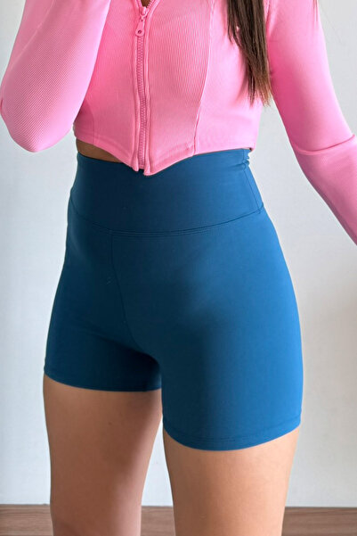 CİDDE Women's Cyclist Tights High Waist Recovery Feature