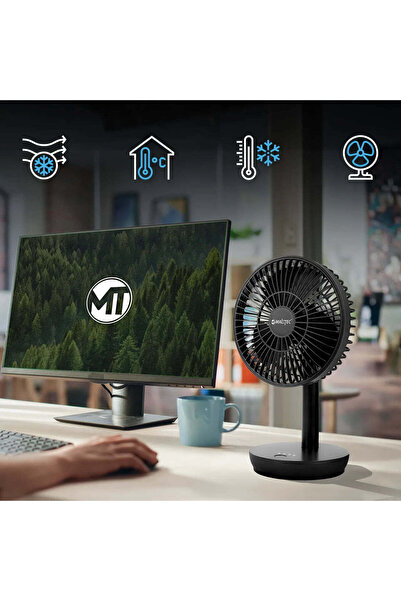 MalTec Desk fan with USB charging, 5 W, 111390