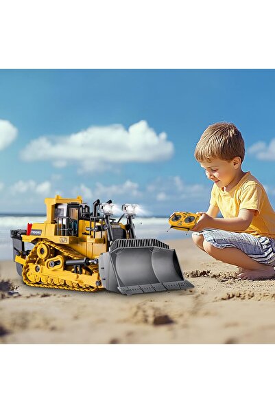 Generic RC Bulldozer Remote Control Construction Truck Toy (Ages 7-12)