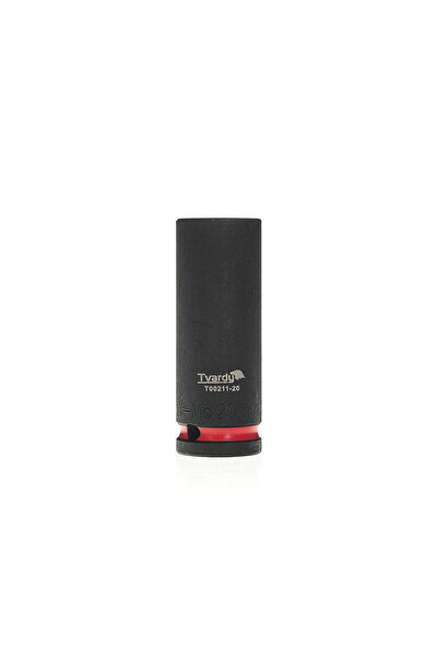Tvardy Impact deep socket, 6-point, 1/2" drive, 20 mm, CR-MO - T00211-20